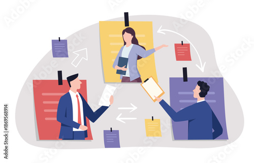 Collaborative Business Brainstorming And Communication