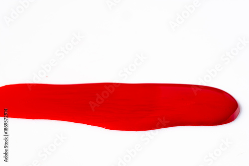 Slika na platnu blood or paint splatters isolated on white background,graphic resources,hallowee