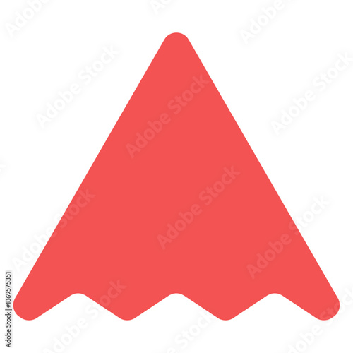 삼각형 물결 일러스트