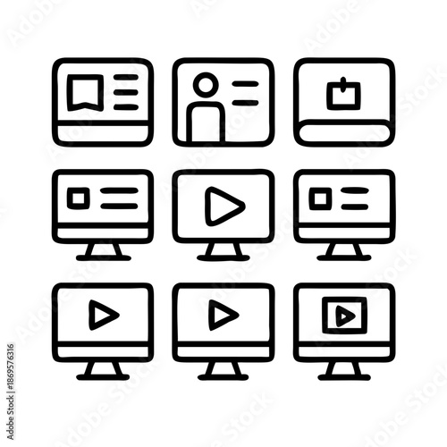 marketing, brand, identity, message, technology, generate, icons