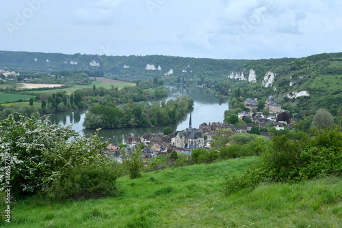 Tableau sur toile Vallée de la Seine