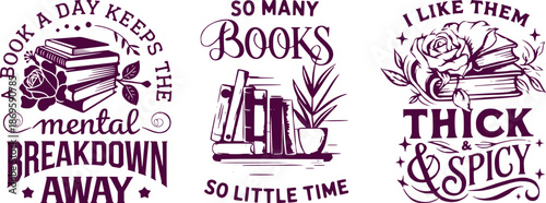 Book Lover Quotes and Illustrations Keywords: books, reading, bookworm, literature, library