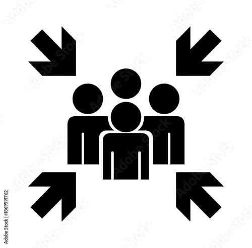 Muster Point Black Icon, Vector Illustration, Isolate On White Background Label.EPS10