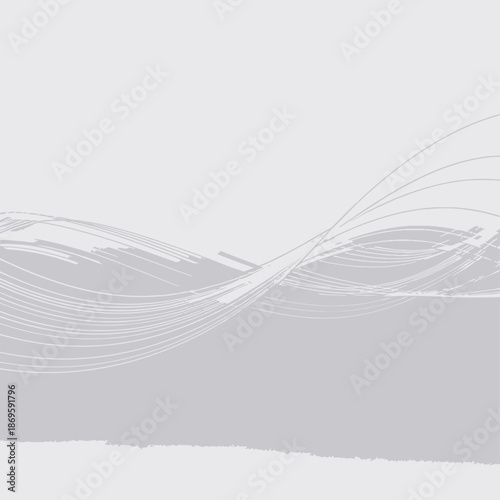 Wallpaper Mural minimal-curved-line-patterns-forming-smooth-motion Torontodigital.ca