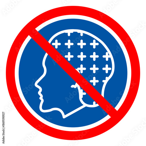 Hairnet Required Symbol Sign ,Vector Illustration, Isolate On White Background Label. EPS10