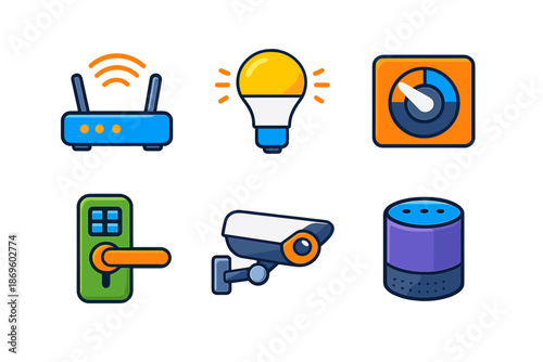 Smart Home Icons Set