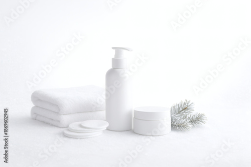 Minimal Winter Spa Concept