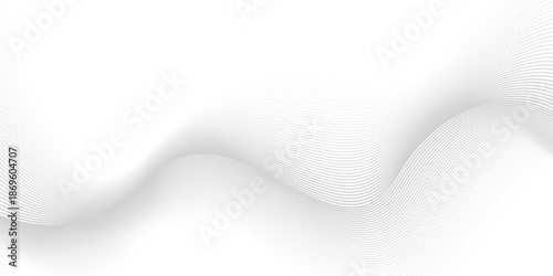 Premium background design with diagonal line pattern in grey colour. Vector white horizontal template for business banner, luxury voucher, prestigious gift certificate