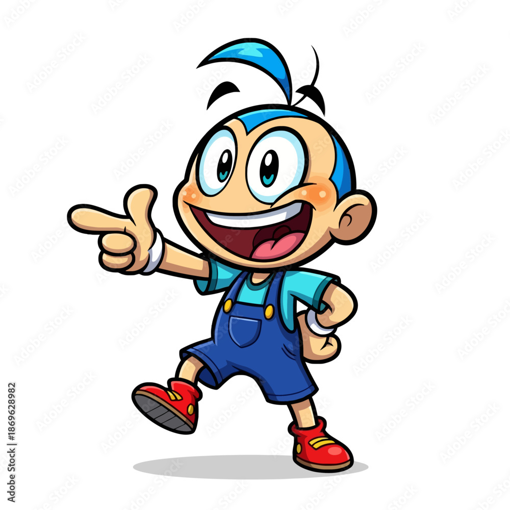 Obraz premium cartoon character