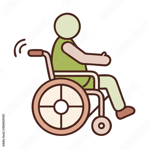 Diverse group of people, including individuals with disabilities, running together in a marathon, promoting inclusion and an active lifestyle.
