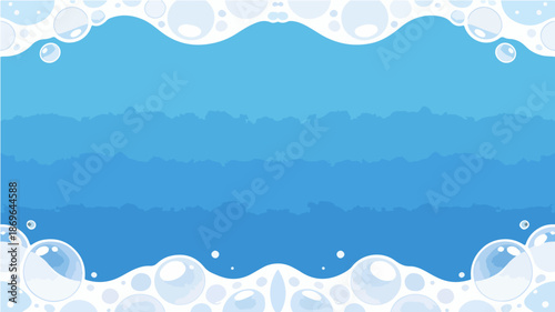 Beach themed poster background