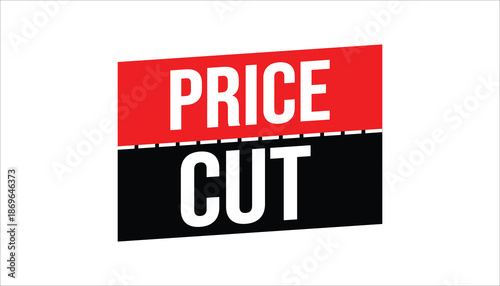 price cut sale banner