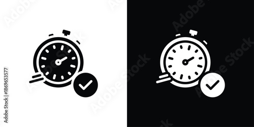 Quick Response Icon Sheet Black And White