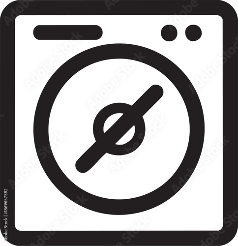 Speaker Icon Illustration for Audio, Sound System, Music and Volume Control