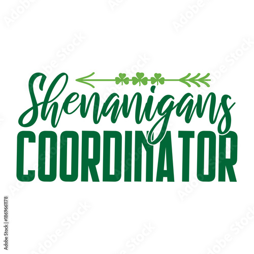 Shenanigans Coordinator Svg