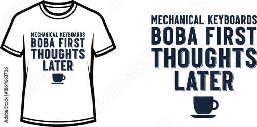 Mechanical keyboard t-shirt humorous design for tech enthusiasts perfect for casual wear