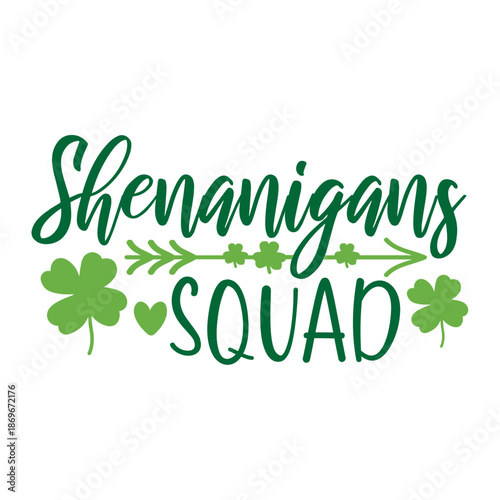 Shenanigans Squad Svg