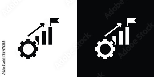 Progress Icon Sheet Black And White