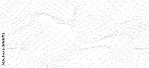 Mesh texture for fishing nets