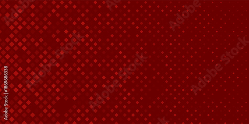 Abstract halftone gradient background of small stars, in red colors