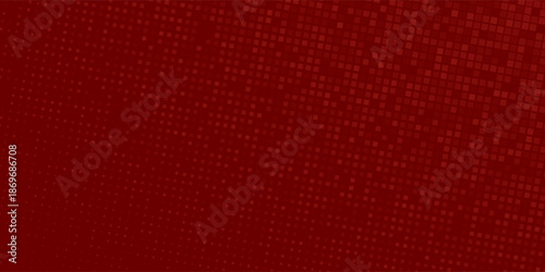 Abstract halftone gradient background of small stars, in red colors