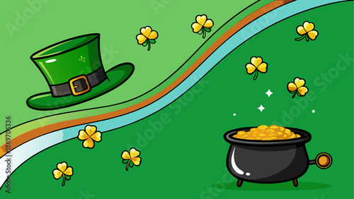 Celebrating st. patrick's day with lucky charms