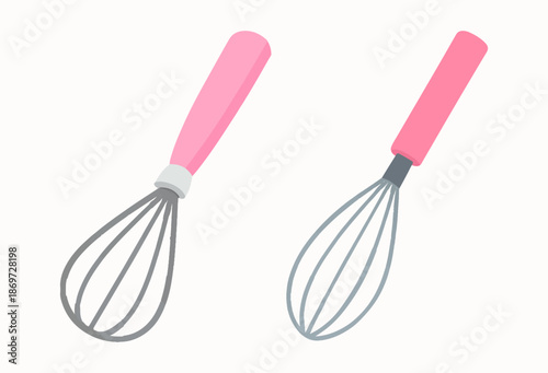 Pink Kitchen Whisks – Stylish Mixing Tools