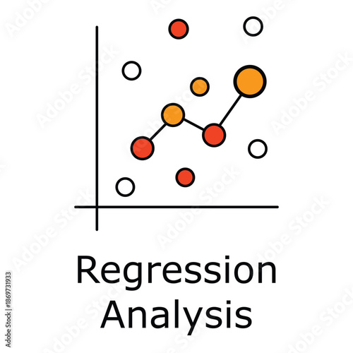 Regression Analysis and Statistical Data Modeling Icon