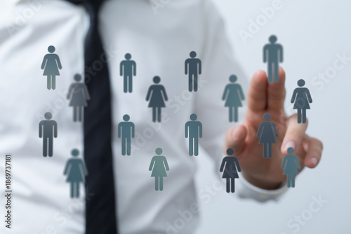 Concept of recruitment, hum...