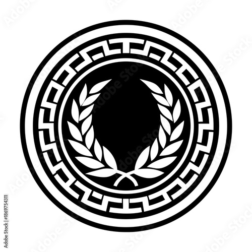 Glyph Style Ancient Coins Symbols 