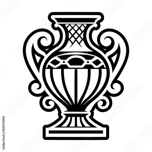 Glyph Style Ancient Vase Symbols