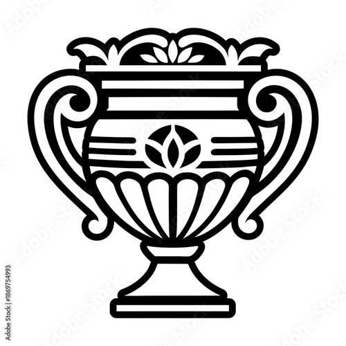 Glyph Style Ancient Vase Symbols