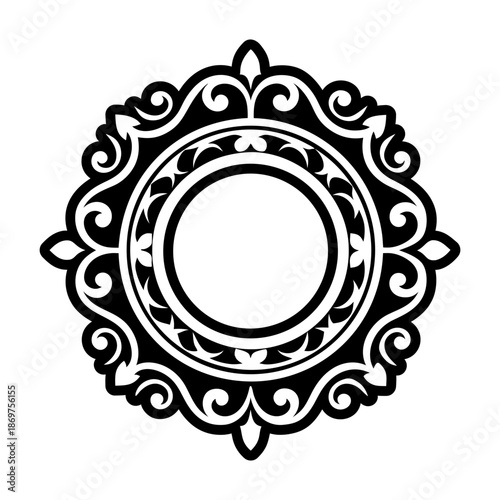  Glyph Style Ornate Mirror Logos 