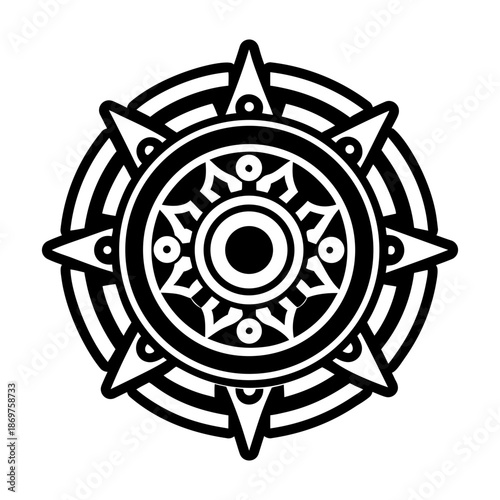 Medallion Glyph Style Symbols