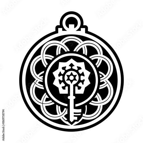 Medallion Glyph Style Symbols