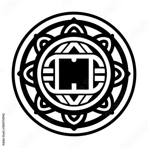  Medallion Glyph Style Icon