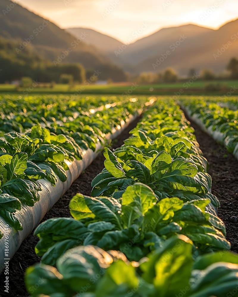 Naklejka premium Cultivated land beauty high resolution picture