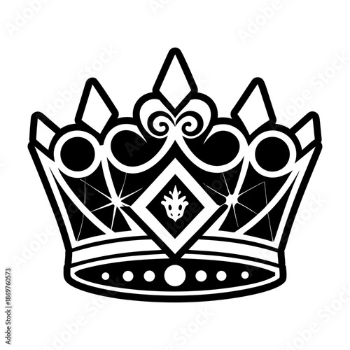 Glyph Style Royalty Logo