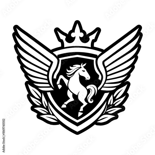 Glyph Style Royalty Logo