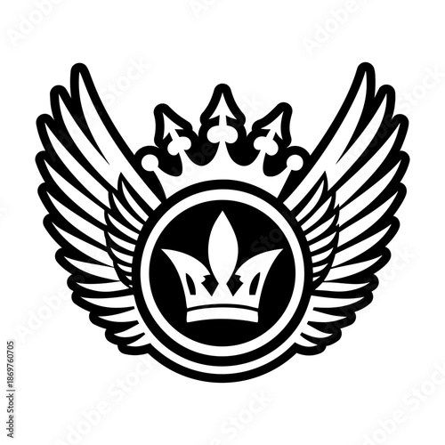 Glyph Style Royalty Icon