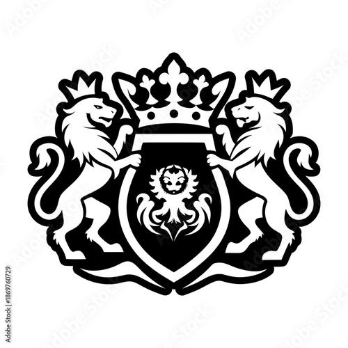 Glyph Style Royalty Icon