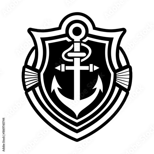  Glyph Style Shield Logos 
