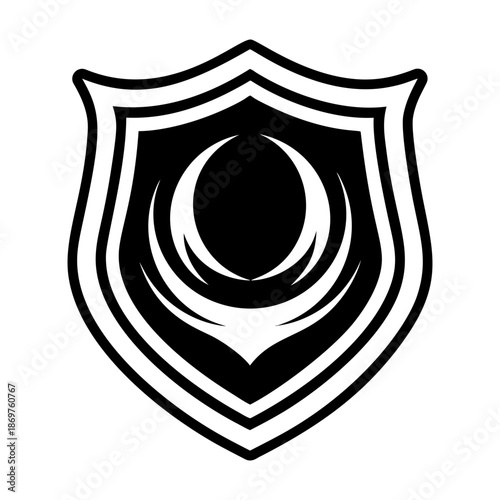  Glyph Style Shield Logos 
