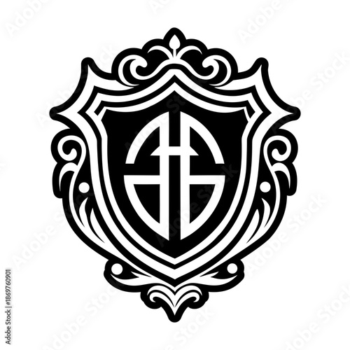 Glyph Style Shield Symbols