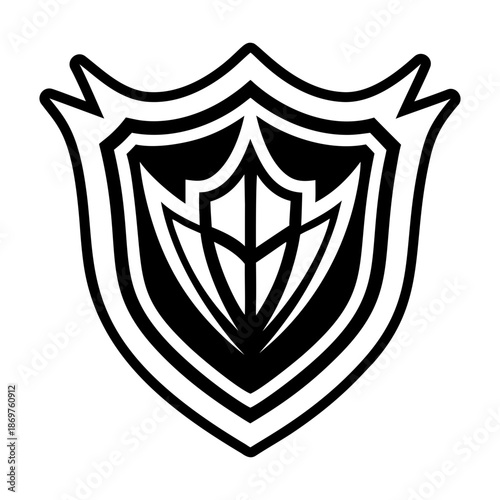  Glyph Style Shield Icons 
