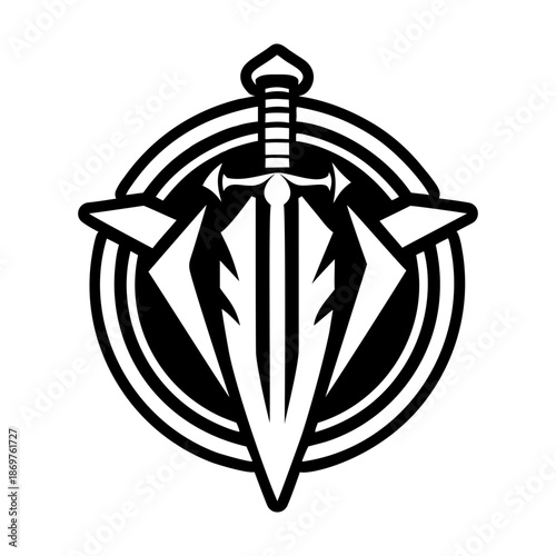  Glyph Style Sword Icons