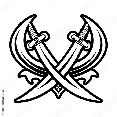  Glyph Style Sword Icons