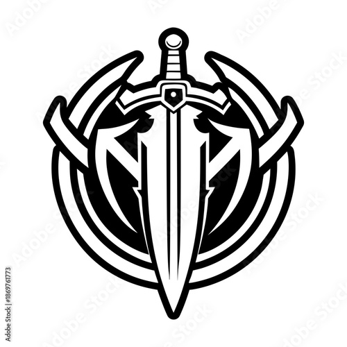  Glyph Style Sword Icons