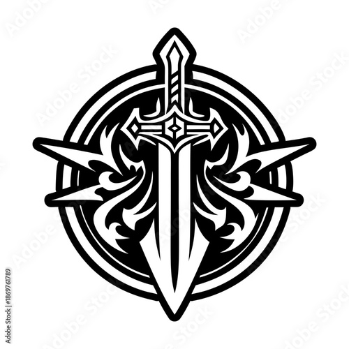  Glyph Style Sword Icons