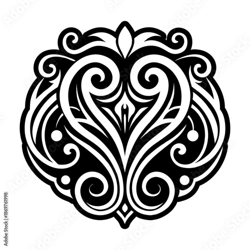 Set of Glyph Style Victorian Symbols

